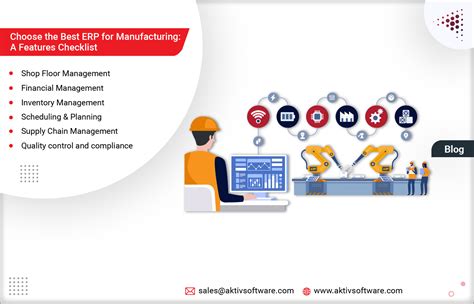 Must Have Features In Erp Software For Manufacturing Business