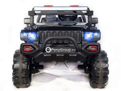 Детский электромобиль Джип QLS-618 4Х4 двухместный, полноприводный 4WD ...