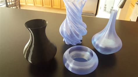 Simplify3d Spiral Vase Mode With Pla And Tpu Filaments Youtube