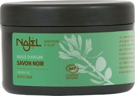 Najel Black Soap With Argan Oil Ml Ecco Verde Online Shop