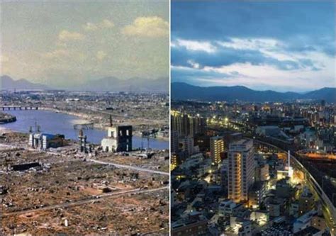 How Hiroshima And Nagasaki Look After 70 Years Of Destruction Then And