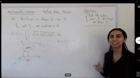 Multivariable Calculus Double Integral Surface Area Youtube