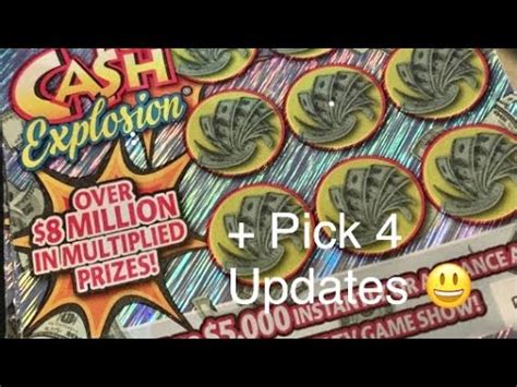 Cash Explosion Ohio Lottery Scrarchoff Scratchcards Youtube