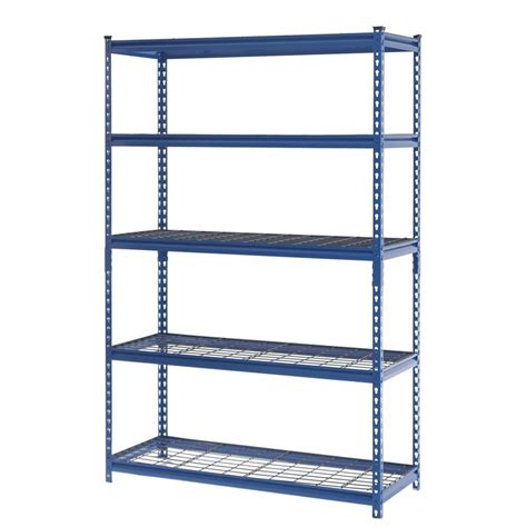 Shop the Best 5-Tier Galvanized Steel Wire Boltless Garage Shelves ...