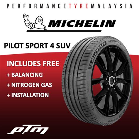 Michelin Pilot Sport 4 Ps4 Suv 17 18 19 20 21 Inch Tyre Free Installationdelivery High