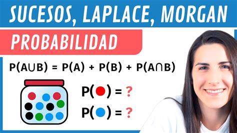 Sucesos Leyes De Laplace Y Morgan 🎲 Probabilidad Desde Cero Youtube