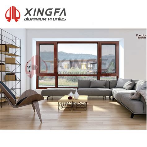 Xingfa Aluminium Flush Casement Window China Casement Window And