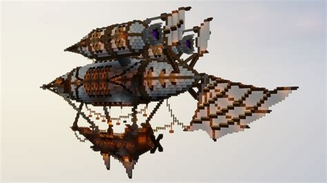 Minecraft Steampunk Airship