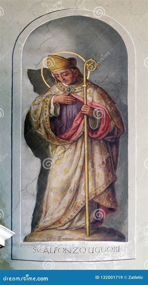 Saint Alphonsus Maria De ` Liguori Stock Image - Image of fresco, historic: 132001719