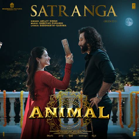 Satranga From Animal Single By Arijit Singh Spotify