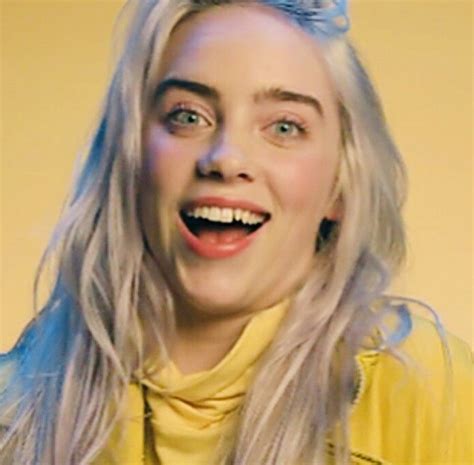 Billie Eilish Smiling Aesthetic