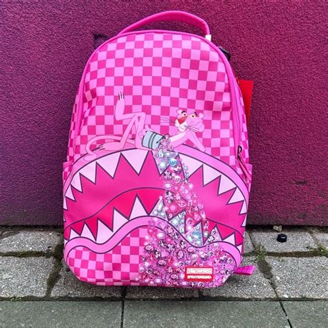 Sprayground Accessories Pink Panther Just Doing My Job Backpack Poshmark