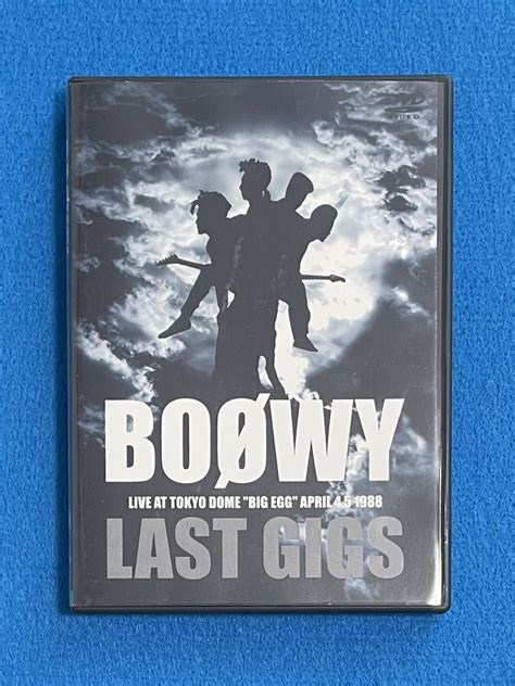 【やや傷や汚れあり】 Dvd Boowy Last Gigs Live At Tokyo Dome ”big Egg“ April 45