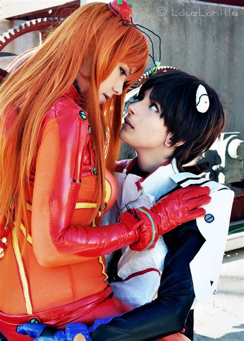 Shinji X Asuka Cosplay Evangelion Cosplay Evangelion Asuka Cosplay