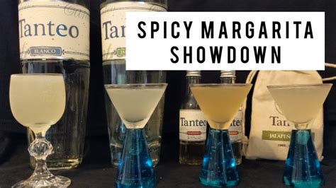 Spicy Margarita Showdown Tanteo Tequila Blanco Jalapeño Chipotle