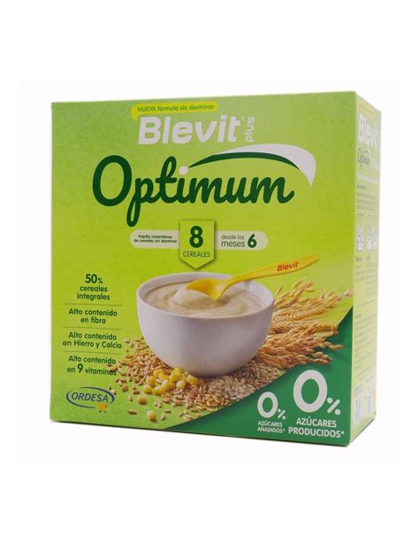 Blevit Plus Optimum 8 Cereales 1 Envase 400 G