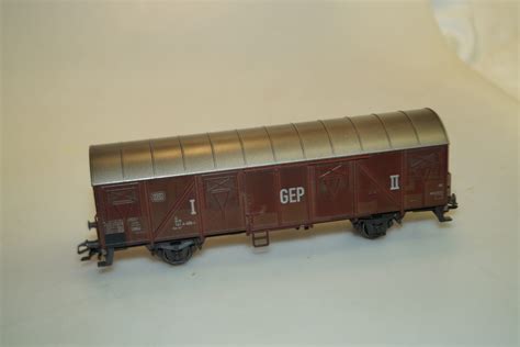 H0 Märklin 4703 Güterwagen GEP top DC Achsen gealtert gearontologist