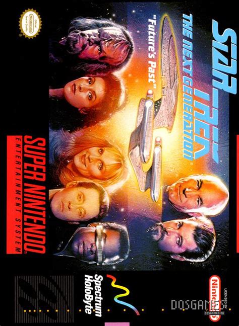 Star Trek The Next Generation Echoes From The Past SEGA SNES