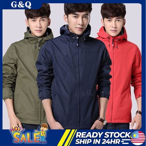 mens jacket outdoor waterproof windbreaker motorcycle jacket hoodie