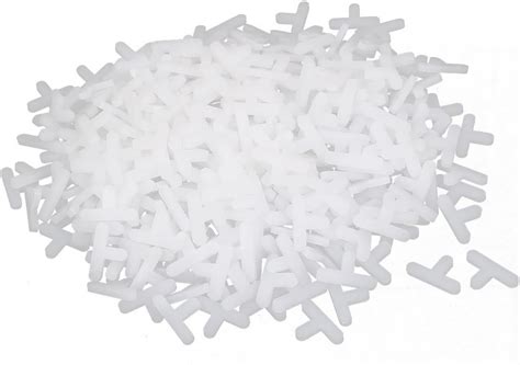 Uxcell Wall Floor Tile Plastic T Type Spacers Tiling Tools 5mm White