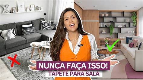 Como Escolher Tapete Para Sala Larissa Reis Arquitetura Youtube