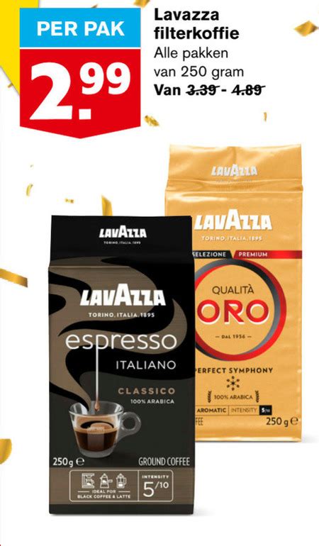 Lavazza Koffie Folder Aanbieding Bij Hoogvliet Details