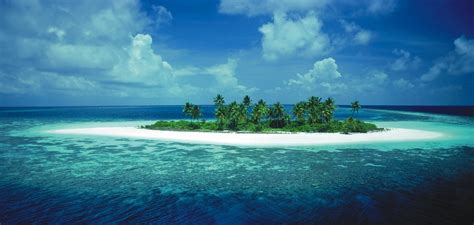 Landscape Sea Bay Sky Clouds Beach Coast Horizon Tropical