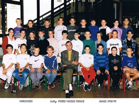 Photo De Classe Me A De Coll Ge Pierre Mend S France Copains