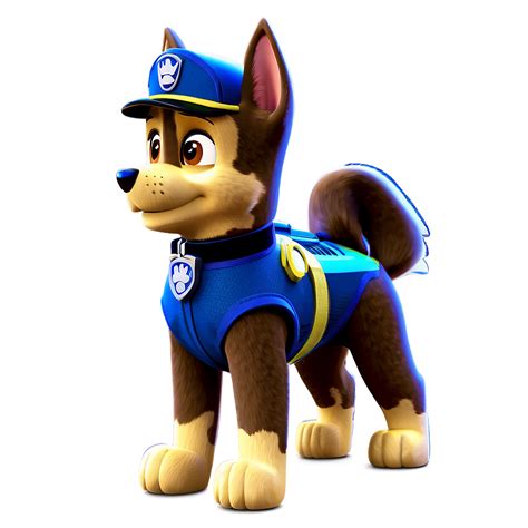 Download Chase Paw Patrol Drawing Png Hqj