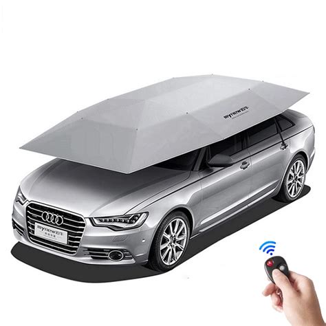 Quick Opening Outdoor Waterproof Protable Car Umbrella Canopy Sun Shade