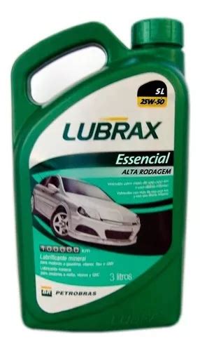 Leo Lubrax 25w50 Sl Essencial Alta Rodagem Mineral 3 Litro Frete grátis