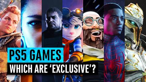 PS5 Reveal | How many games are truly 'EXCLUSIVE'? [4K video]