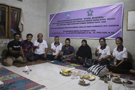 Kelompok Pemuda Kreatif Sundil Sejahtera Desa Montong Terep Dibina