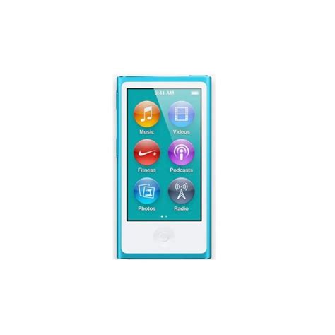 iPod nano 7ème génération Bleu 16 Go