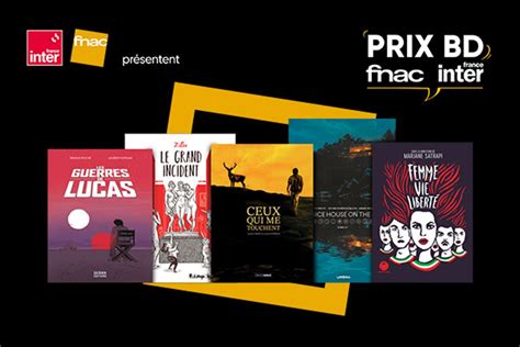 Le prix de la BD Fnac France Inter 2024 dévoile ses finalistes