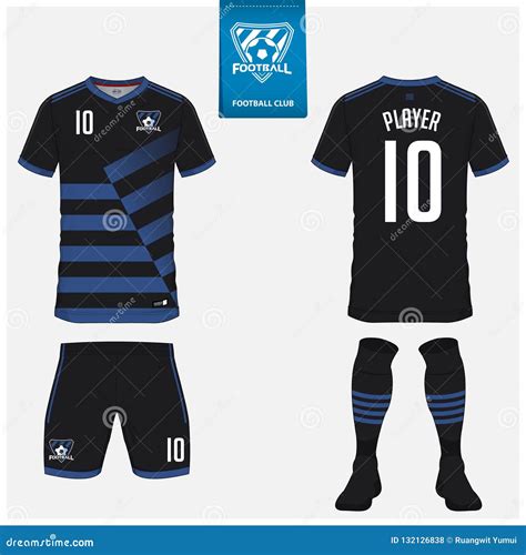 Soccer Jersey Or Football Kit Shorts Sock Template Design For Soccer