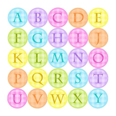 Alphabet In Circles Printable - Printable Word Searches