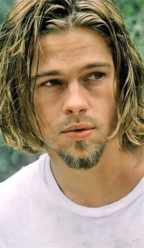 Long Hair Styles Men Hair And Beard Styles Brad Pitt Long Fine Hair