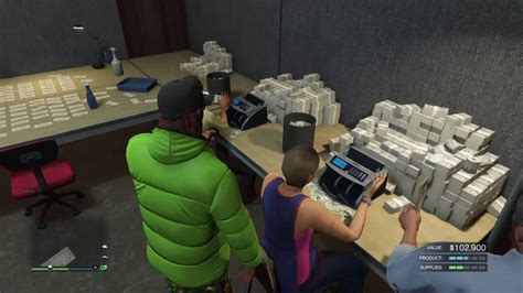 GTA V Counterfeit Cash Factory YouTube