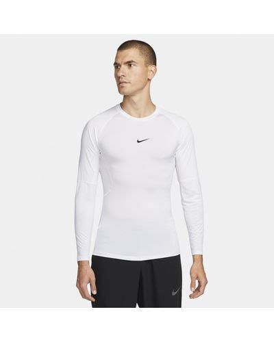 Nike Pro Dri Fit Long Sleeve Shirts For Men Lyst