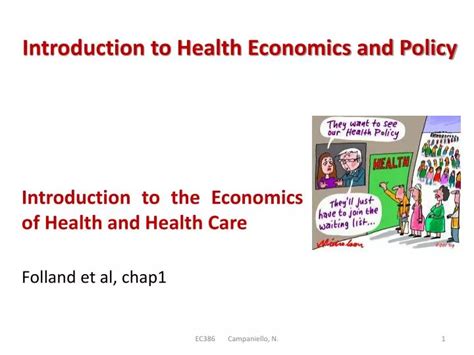 PPT Introduction To Health Economics And Policy PowerPoint