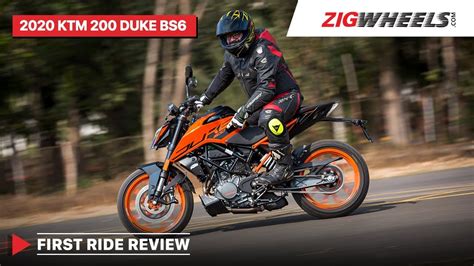 2020 KTM 200 Duke BS6 First Ride Review Indias Favourite Duke Gets