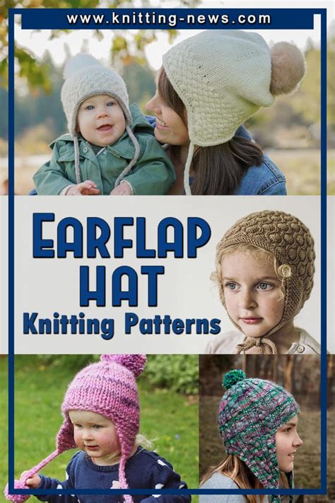 Easy Earflap Hat Knitting Pattern Atelier Yuwa Ciao Jp