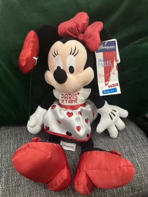 Disney Minnie Mouse From Disneyland Paris Soft Toy Plush Bnwt £4 50