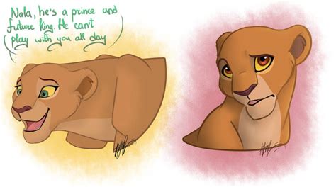 1day1character Sarafina And Kiara By Vlalizavladarose Lion King Fan