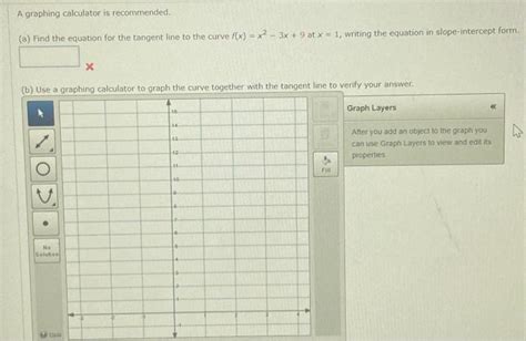 Solved A Graphing Calculator Is Recommended A Find The Chegg