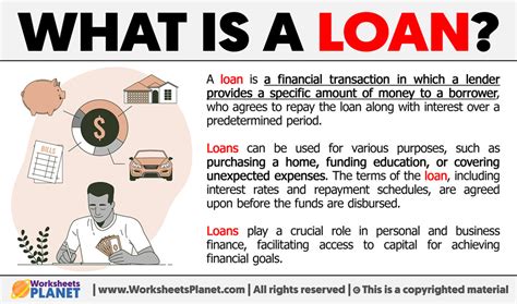 What Is A Loan Definition Of Loan