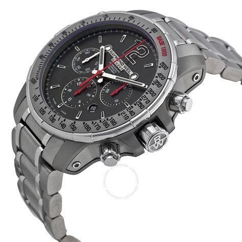 Raymond Weil Nabucco Automatic Chronograph Black Dial Stainless Steel