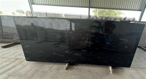 15 17 Mm Black Wolga Blue Granite Slab For Flooring At Rs 59 Sq Ft In