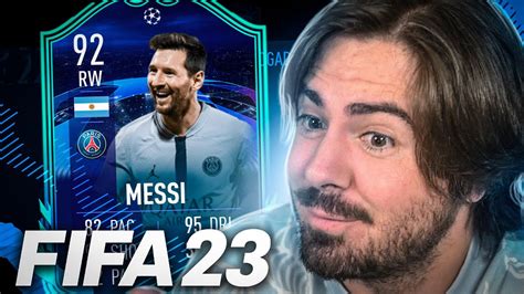 O MELHOR MESSI POSSIVEL DO FIFA 23 APARECEU FUT DRAFT FIFA 23 YouTube